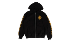 Dagger Logo Zip-Up Hoodie "Black/Yellow" CHRM0820