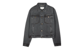 Washed Denim Jacket With Logo "Washed Black" S50AM0654S30842965