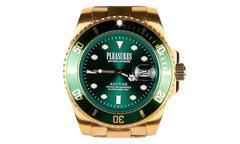 Anytime Watch "Gold / Green" P26SP050 GLD/GRN