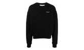 Caravag Arrow Over Crewneck "Black / White" OMBA058C99FLE0021001