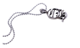 Logo CH Vertical Pendant With Ball Chain "Silver" CHRM0767