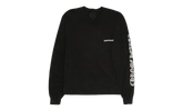 Scroll Logo Long Sleeve T-Shirt "Black / White" CHRM1127