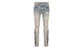 Bandana Flame Jeans "Clay / Indigo / Black" PS22MDS192 464