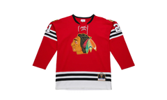 NHL Stan Mikita Dark Jersey "1960 Chicago Blackhawks - Scarlet" JY9064 CBHSCAR