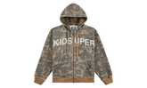 Kid Super Face Camo Hoodie "Green" KS005