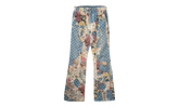 Floral Destroyed Carpenter Jeans "Indigo" LSFDCJI