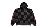 Anti Promo 99 Eyes ATL Flame Hooded Sweatshirt "Black / Grey" MB15
