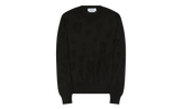 All Over Skulls Crewneck Sweater "Black" AM002