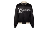 Embroidered Crystal Lovers Logo Nylon Jacket "Pharrell Williams - Black" 1AFHWQ