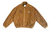 School Portrait Coach Bomber Jacket "Cotton Cord - Camel Fade Out" 261 MJK121P4 CORDCML