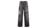 Carpenter Repaired Baggy Jean "Crafted Black" AMBMJE1006 680
