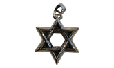 Large Star of David Pendant "Silver" CHRM1040