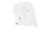 Cemetery Cross Longsleeve T-Shirt "White" CHRM0698
