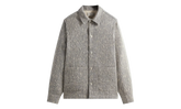 Slub Boucie Boxy Collared Overshirt "Ink Navy" KHM031816 432