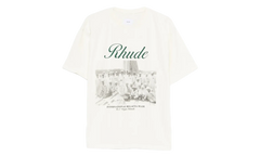 Rhude Virgin Islands Script T-shirt "Off-White" RHPS26TT01012