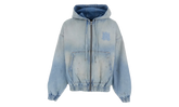 MA Denim Zip Hoodie "Perfect Antique Indigo" AMOUJA1037 543
