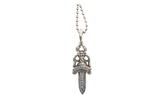 Ball Chain with Dagger Pendant "Silver" CHRM0747