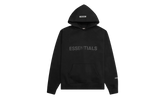Pullover Hooded Sweatshirt Applique Logo "Black" 192HO202000F