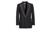 Beaded Tuxedo Jacket "Black" MJR003 001