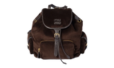 Velluto Righe Zaino Handbags WMNS "Ebano" 5BZ042 V OOM AF81 F0192
