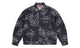 Denim Trucker Jacket "SS26 - License Plate" SU27279