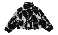 NSW Oversized High-Pile Fleece WMNS "Black White" IF0344 010