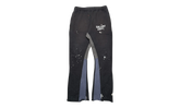GD Logo Paint Splatter Flare Sweatpants (2024) "Washed Black White Multi" GDGDLFSWB