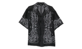 Bandana Paint Bowling Shirt "Black" AMTOSH1049 001