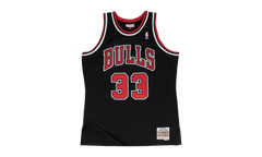 NBA Scottie Pippen Swingman Alternate Jersey "1997 Chicago Bulls - Black" SMJYGS18151 CBUBLCK97SPI