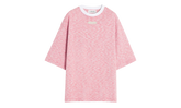 KNIT T-SHIRT "PINK CHINÉ" RM TS0026 J098 P24 340