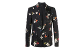 Butterfly Jacquard Blazer "Black" Y0M12176JA BLK