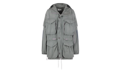 Cargo Pockets Ripstop Coat "Sage" S50AM0653M35685809