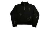 Cross Patch Quarter Zip "Black" CHRM0834