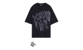 PRINTED OVERSIZED TEE "Black" RU TS0026 J120 P24 10