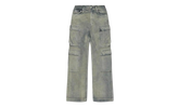 Double Cargo Jeans "Blue Faded Wash" DU02E7361 DMP BLUE