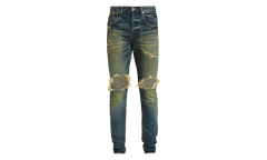 DROPPED FIT JEANS - MID RISE WITH TAPELEG "Indigo" P002 MID 34