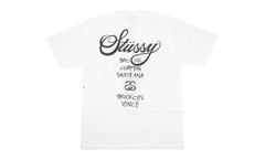 World Tour Tee "White" STUS309