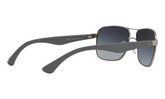 Square Sunglasses "MATTE SILVER" RB3516-019-8G_59