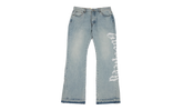 OG Logo Flared Printed Denim Jeans "Blue Wash" GS113