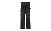 PLAID CARPENTER AGED CASUAL PANTS "Aged Black" PS22MDS133 AGBLK