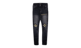 MX1 Yellow Bandana Patch Jeans "Faded Black" AMDNSY1154 051
