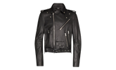 Leather Motorcycle Jacket "Black" MLJ033 001