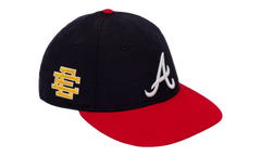 59FIFTY MLB NY19 ATLANTA BRAVES FITTED HAT "ERIC EMANUEL - Navy/ Red" EE418