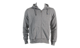 Brushed Fleece Zip Hoodie "Heather Grey / Black" 502638 063