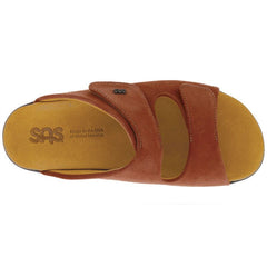 Women's Cozy Slide Sandal in Rust