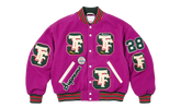 Drill Team Patch Varsity Jacket "FW25 - Magenta" SU27249