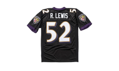 NFL Ray Lewis Authentic Alternate Jersey "2004 Baltimore Ravens - Black" AJY6CP18017 BRABLCK04RLE