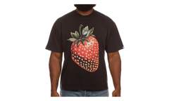 Diamond Berry SS Knit Boxy Tee "Black" 861-1316