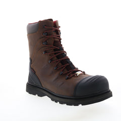 Avenger Hammer Carbon Toe Waterproof PR 8" Mens Brown Work & Safety Boots