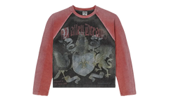 CREST THERMAL SWEATSHIRT "Red / Black" VAL106